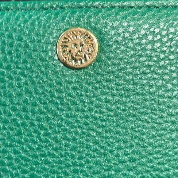 Anne Klein Green Wallet with Gold Accent - Picture 2 of 5
